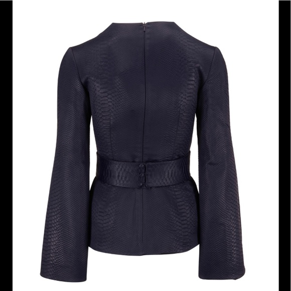 SAFIYAA Python V-neck Top size 10 NWT - Picture 2 of 13